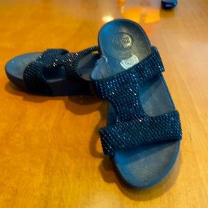 Shiny beaded FitFlops 6